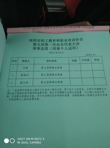 深圳視普泰受邀參加深圳市職工教育和職業(yè)培訓(xùn)協(xié)會(huì)換屆選舉